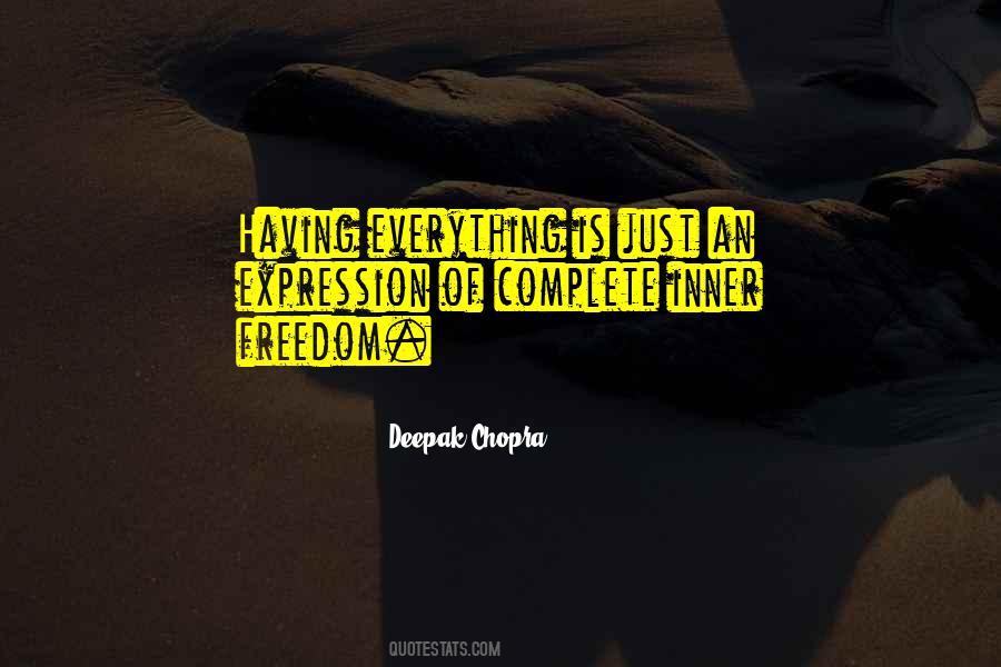 Inner Freedom Quotes #1390817