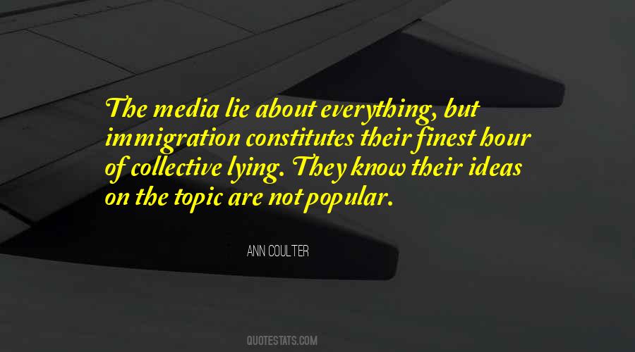 Quotes About Lying Media #373986