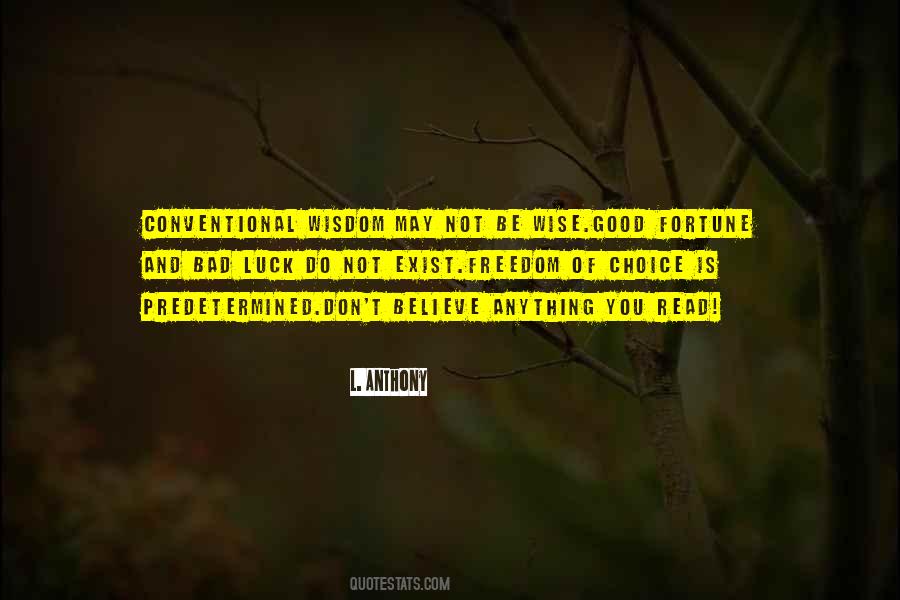 Quotes About Conventional Wisdom #1247044