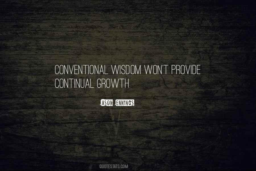 Quotes About Conventional Wisdom #975345