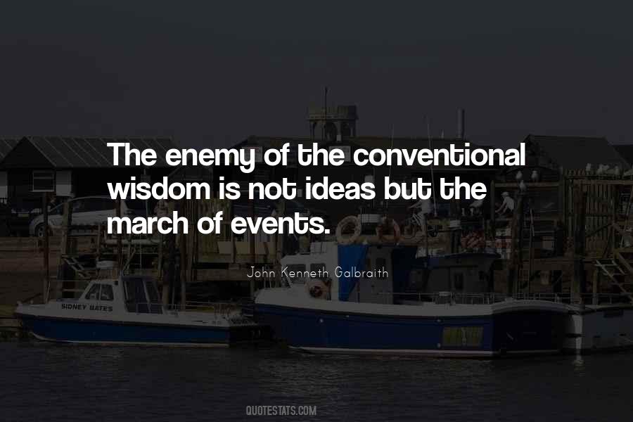 Quotes About Conventional Wisdom #999495
