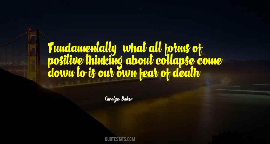 Quotes About Fear Of Death #1055555