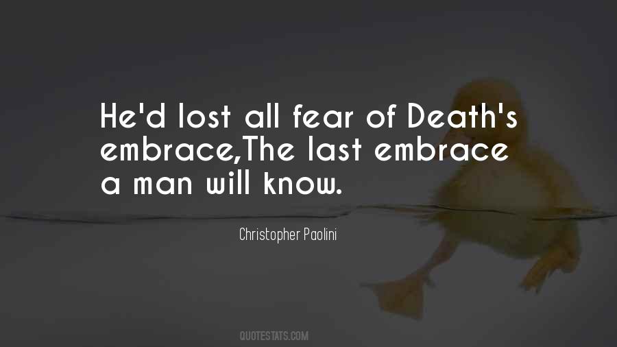 Quotes About Fear Of Death #1176484