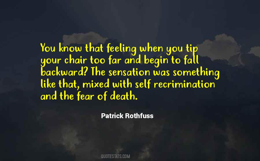 Quotes About Fear Of Death #1335589