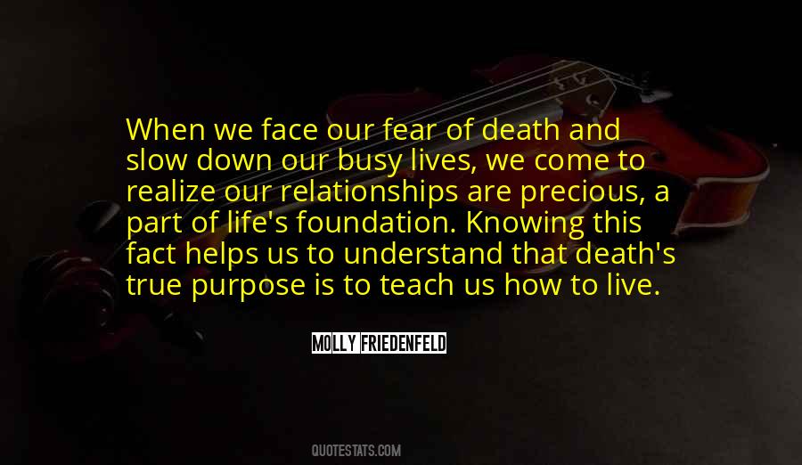 Quotes About Fear Of Death #1680699