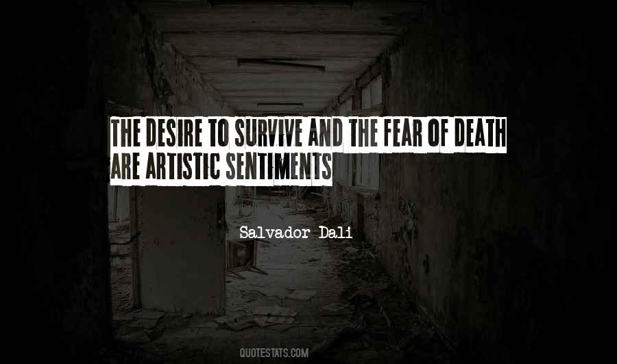 Quotes About Fear Of Death #1773002