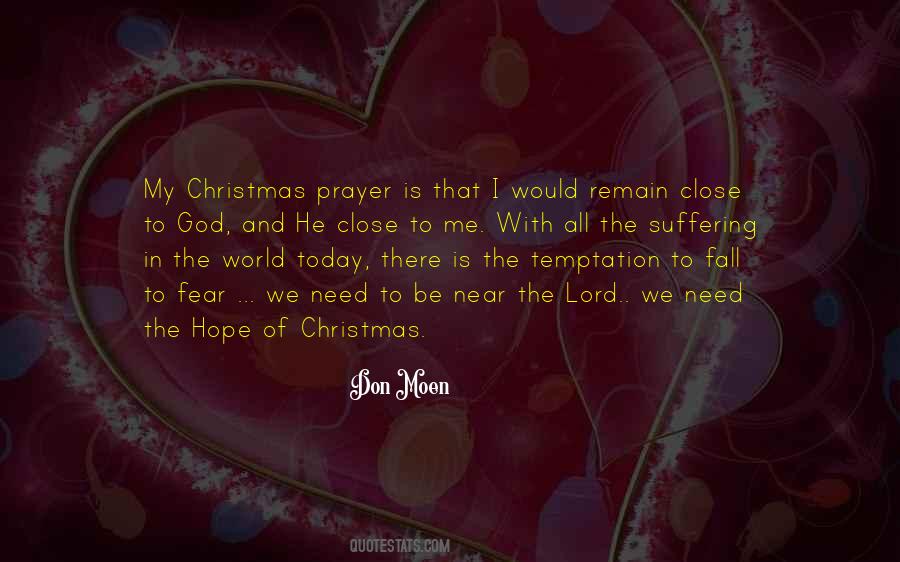 Christmas Prayer Quotes #1851929