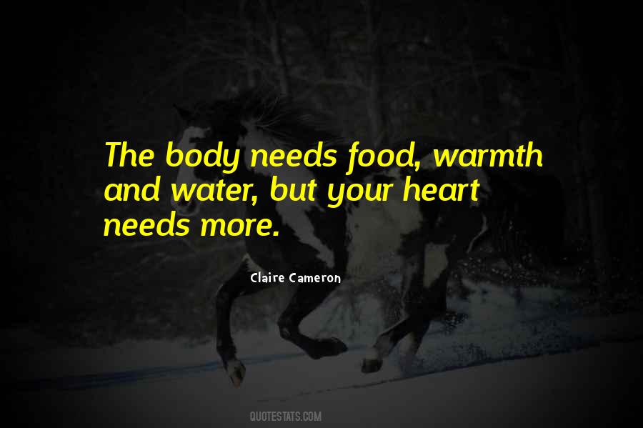 Quotes About Body Warmth #1032778