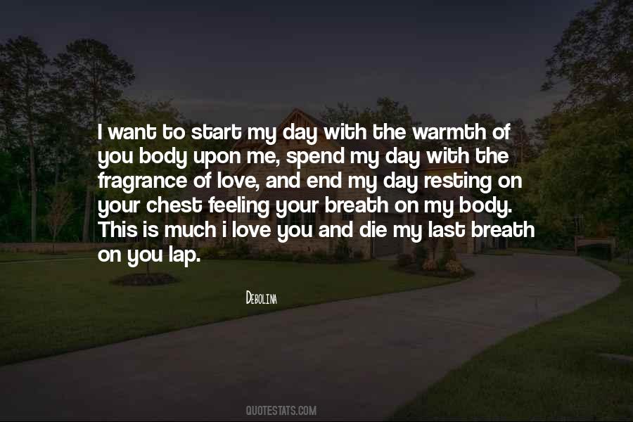 Quotes About Body Warmth #1299425