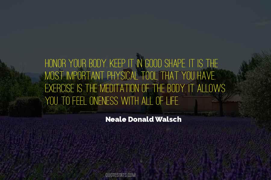 Body Exercise Quotes #821832