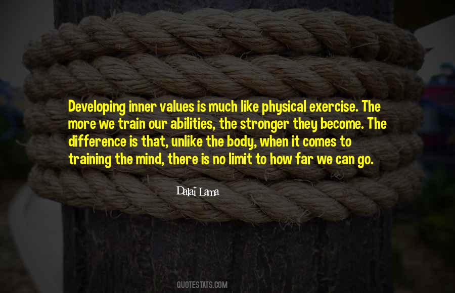 Body Exercise Quotes #993980