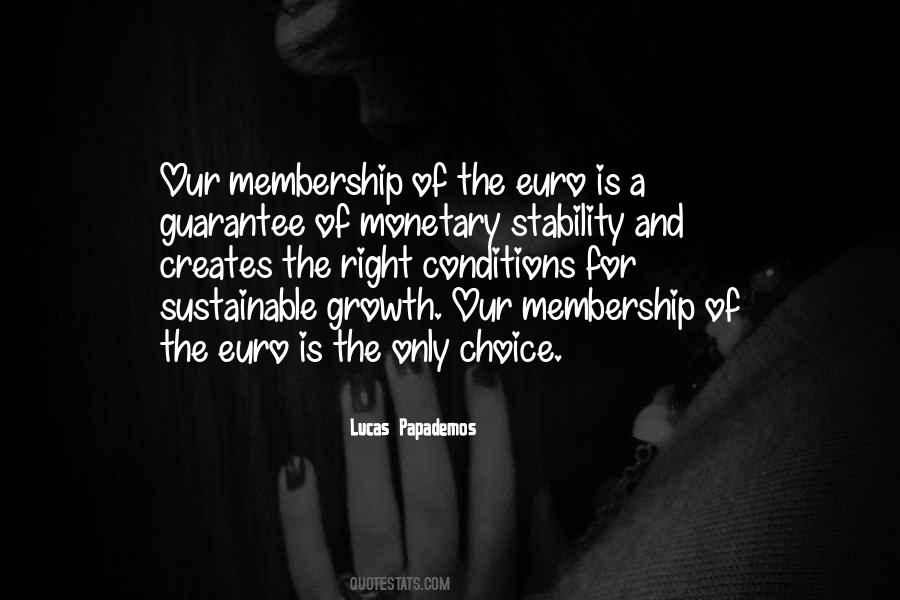 Quotes About Membership #123197