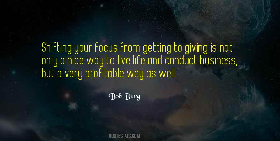 Quotes About Shifting Focus #864287