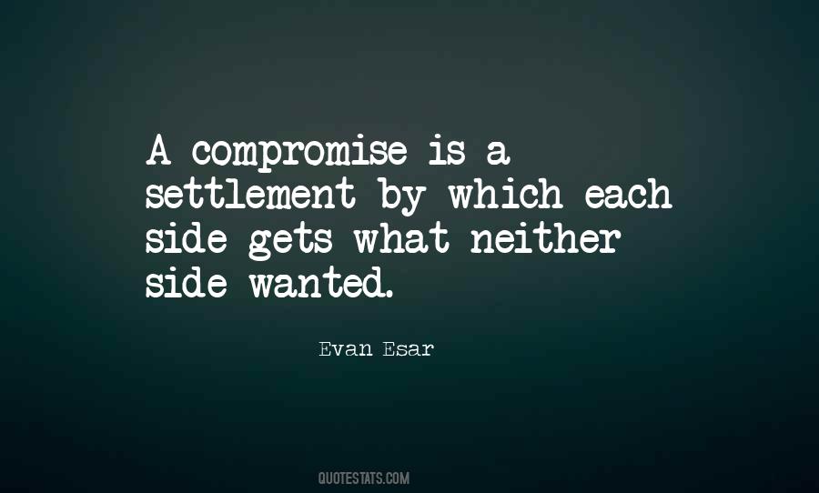 Quotes About Compromise #1265106