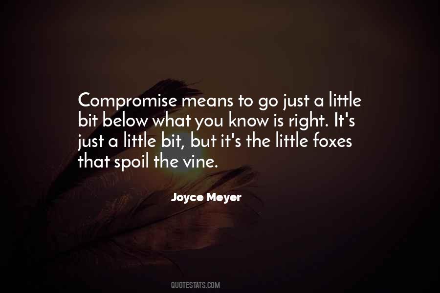 Quotes About Compromise #1412334