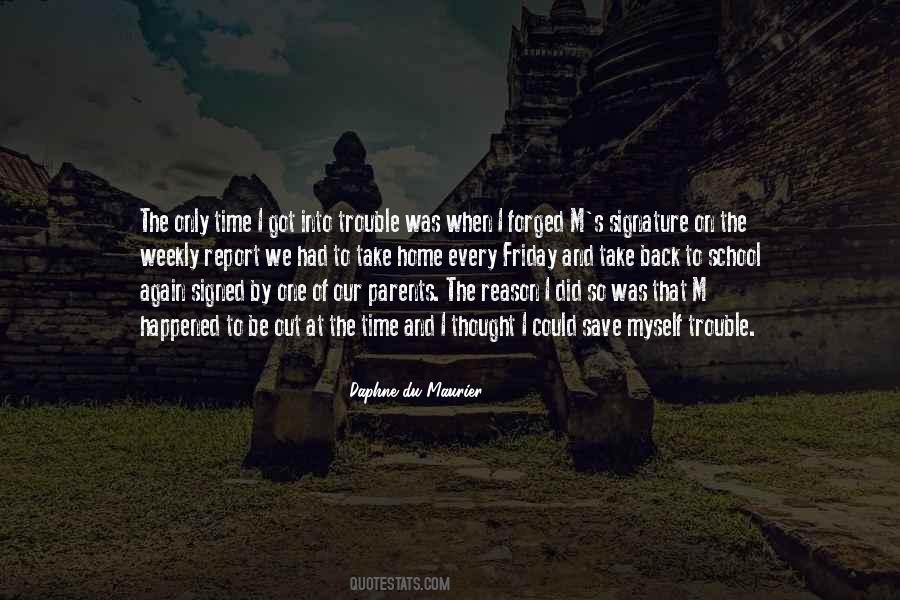 Parents At Home Quotes #1078495