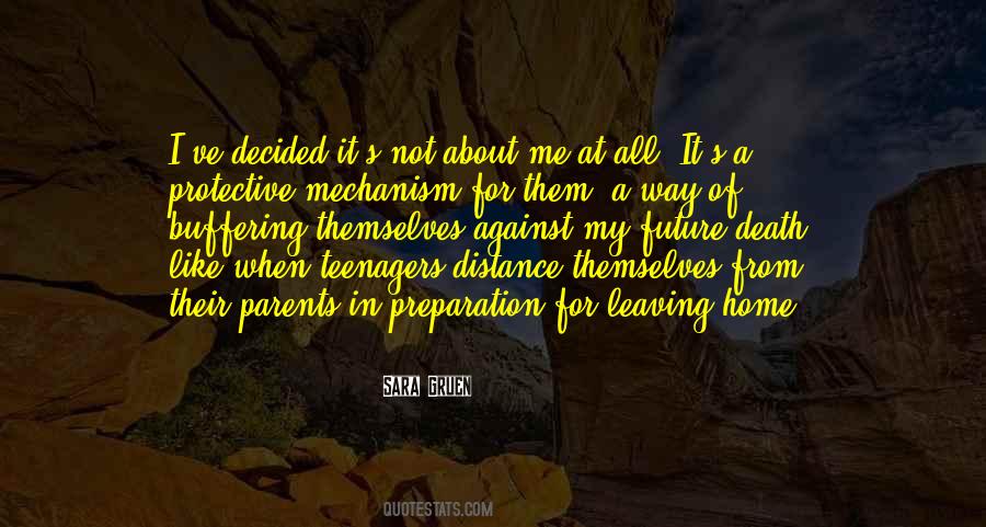 Parents At Home Quotes #1295558