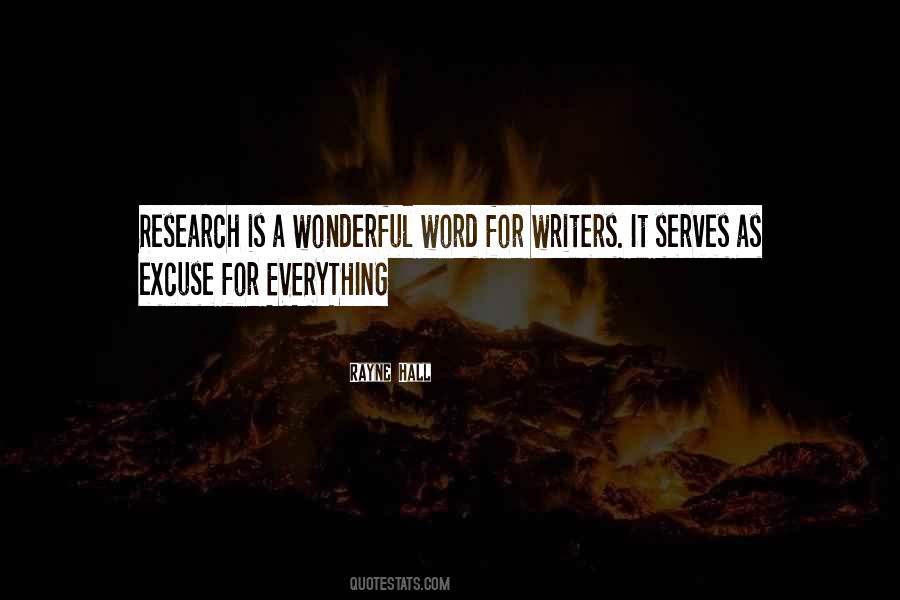 Research Everything Quotes #1254268