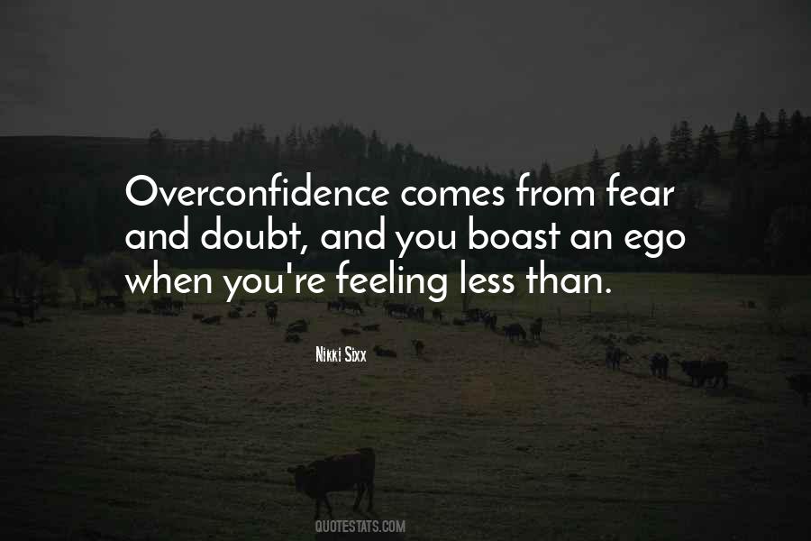 Quotes About Fear And Doubt #1361981