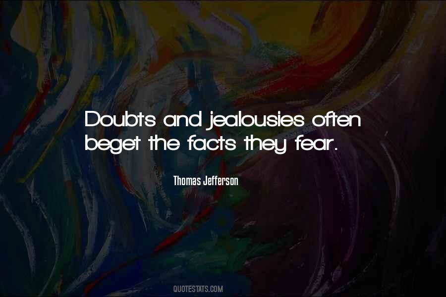 Quotes About Fear And Doubt #259873