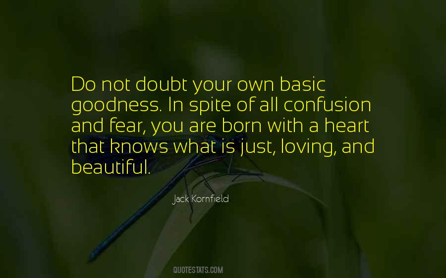Quotes About Fear And Doubt #351604