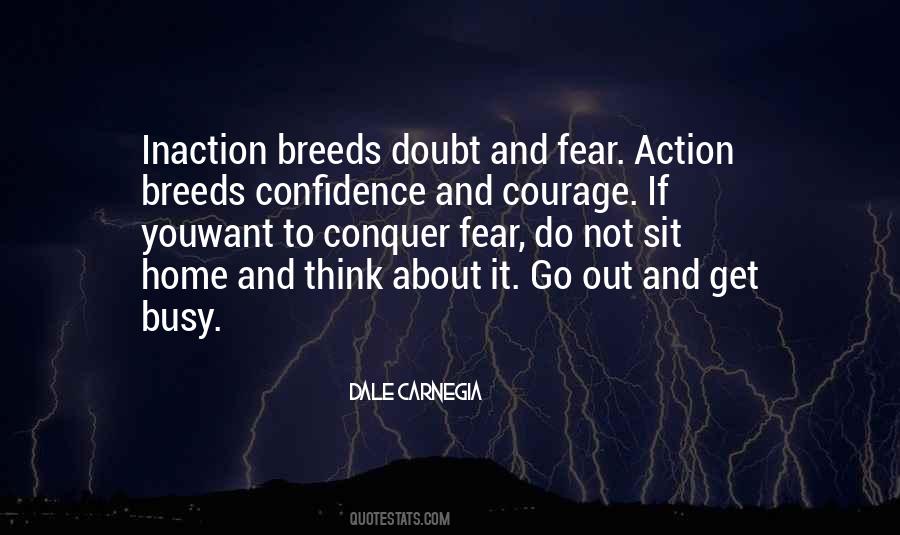 Quotes About Fear And Doubt #50607