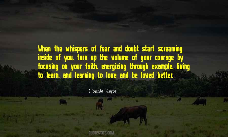 Quotes About Fear And Doubt #970224