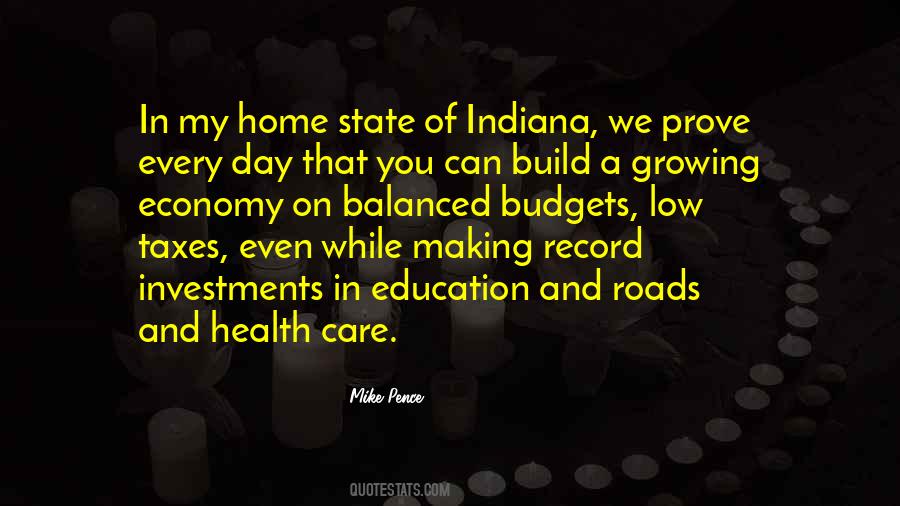 Quotes About The State Of Indiana #1408051
