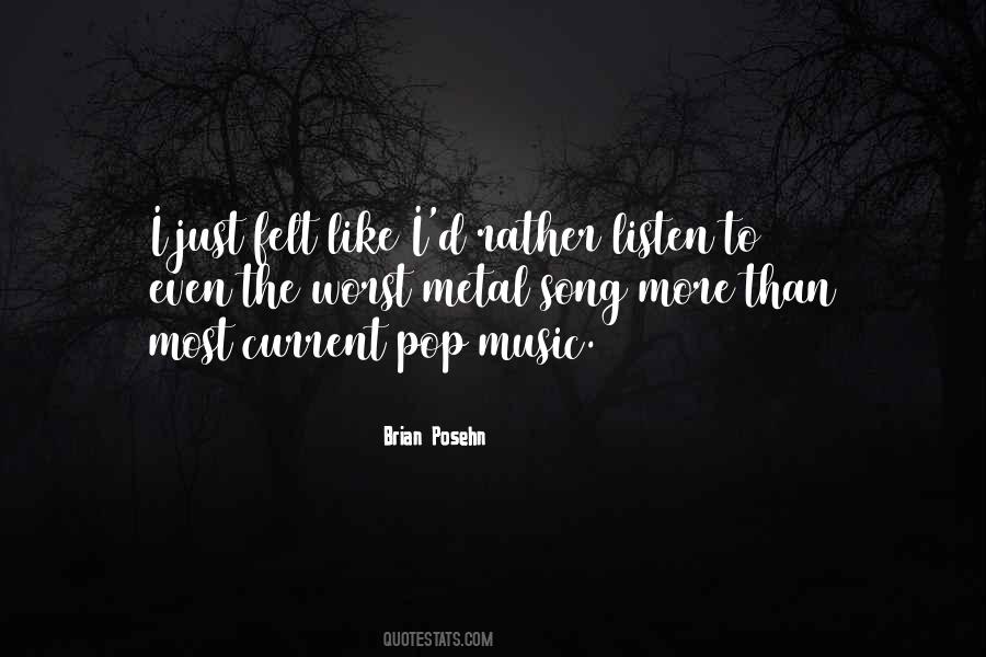 Quotes About Current Music #484571