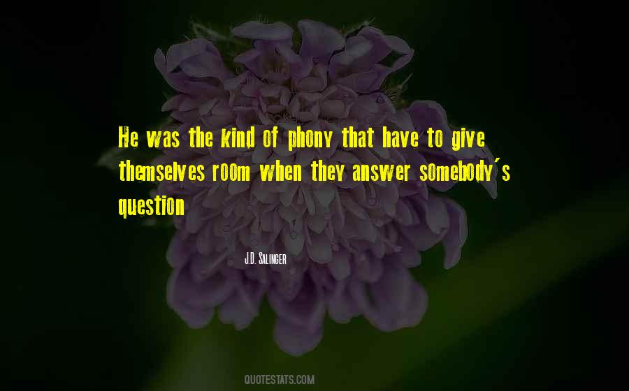 Quotes About Phony #98480