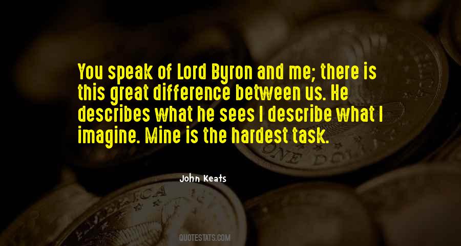 Quotes About Difference Between Me And You #1535325