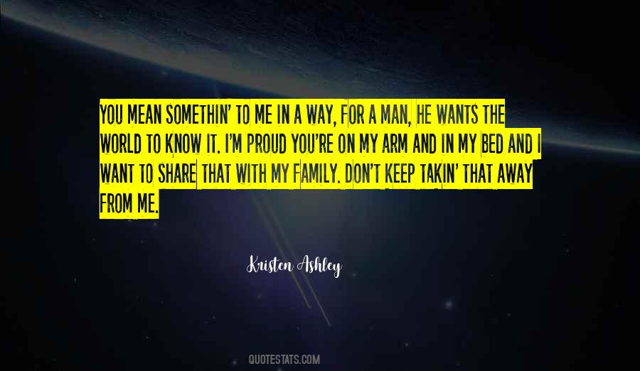 Quotes About Away From Family #761379