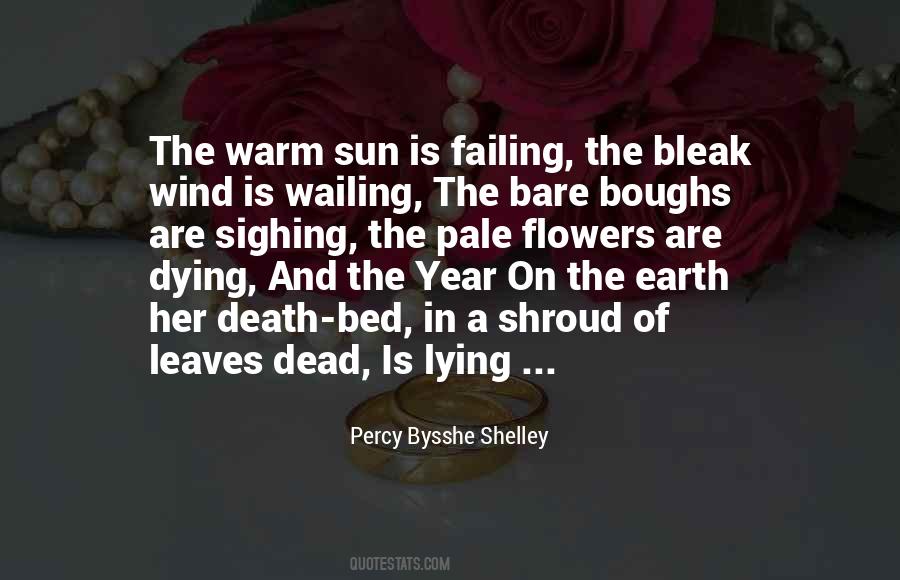 Quotes About The Earth Dying #1048299