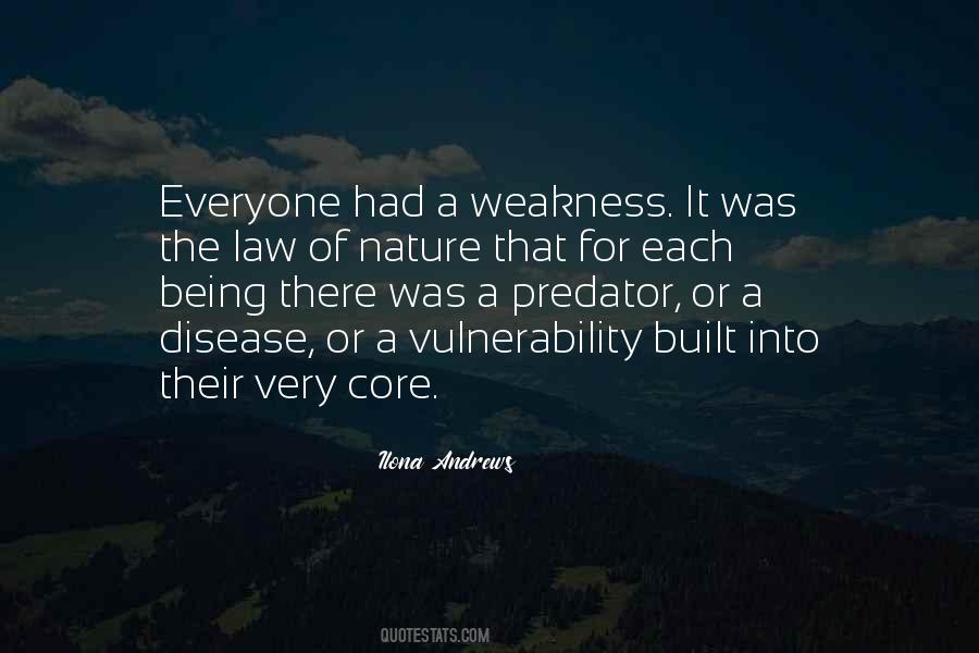 Quotes About Weakness #623150