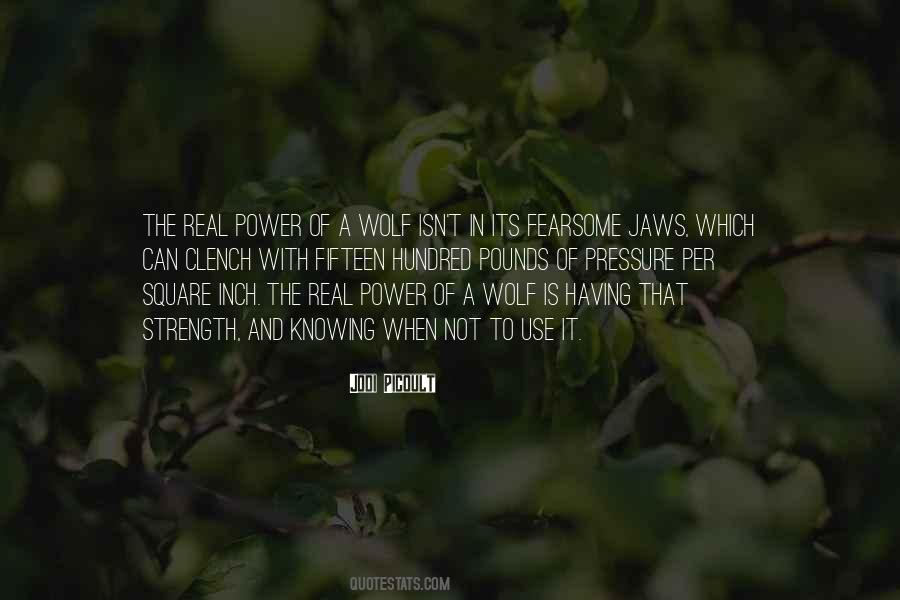 Quotes About A Wolf #1072975