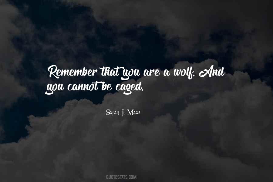 Quotes About A Wolf #1339783