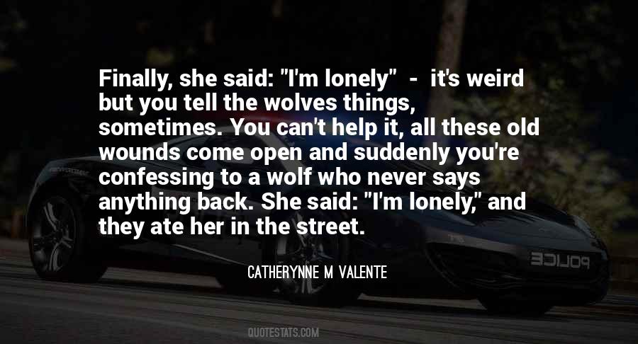 Quotes About A Wolf #1709989