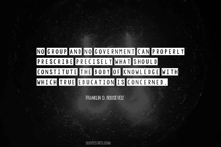 Quotes About Government And Education #1410193