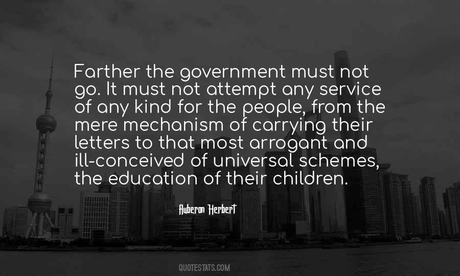 Quotes About Government And Education #1415383