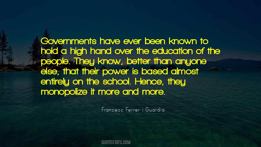 Quotes About Government And Education #890250