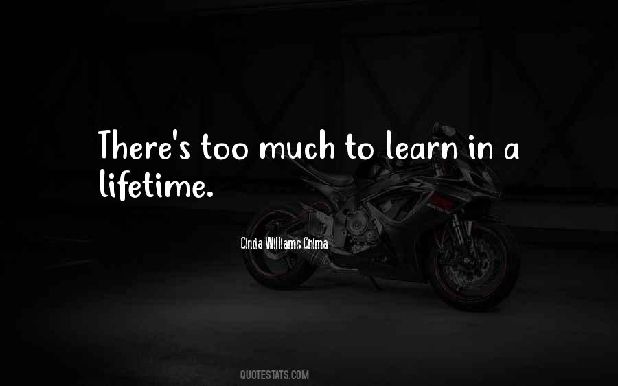 Quotes About A Lifetime #1545207