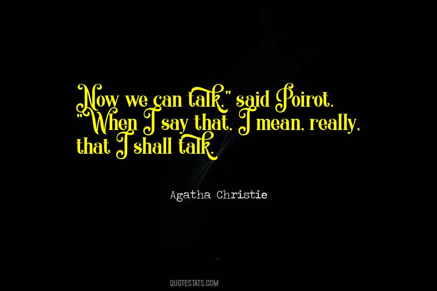 Quotes About Poirot #1582495