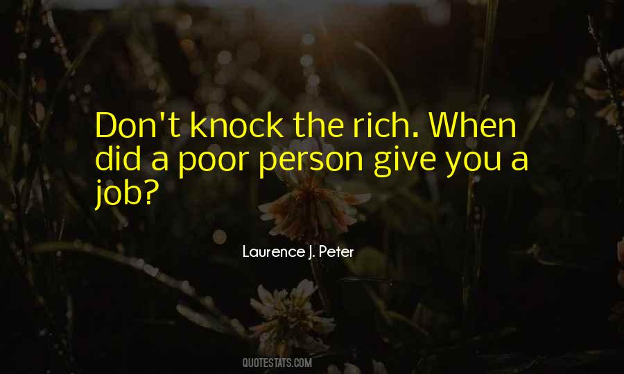 Quotes About Poor Person #1603863
