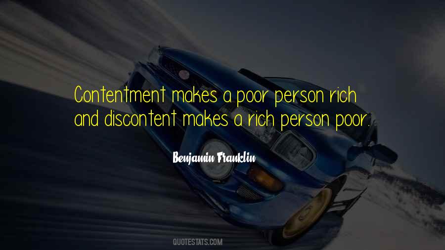 Quotes About Poor Person #335021