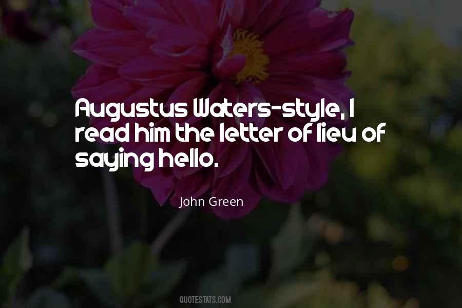 Quotes About Not Saying Hello #898240