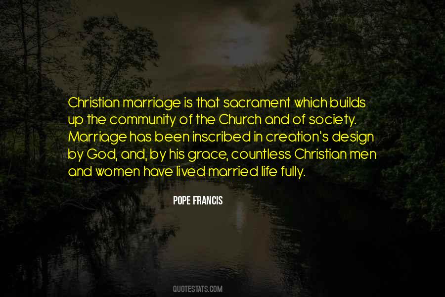 Quotes About Sacrament Of Marriage #1060467