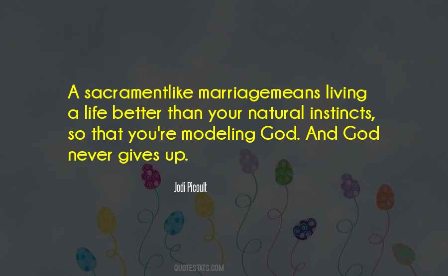 Quotes About Sacrament Of Marriage #1430619