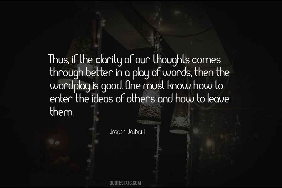 Quotes About Thoughts And Ideas #471962