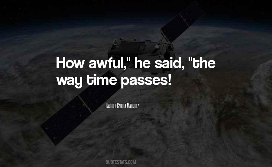 Quotes About Time Passes #946430