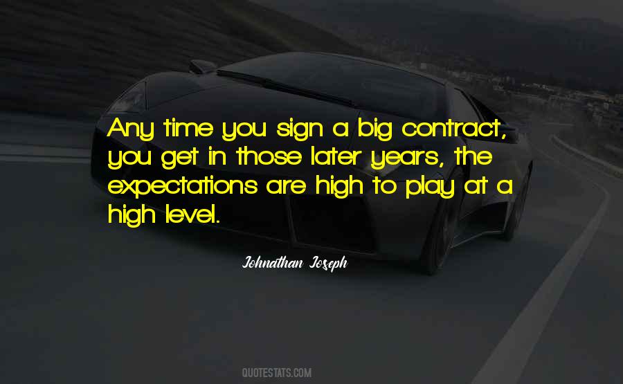 Quotes About High Expectations #127422